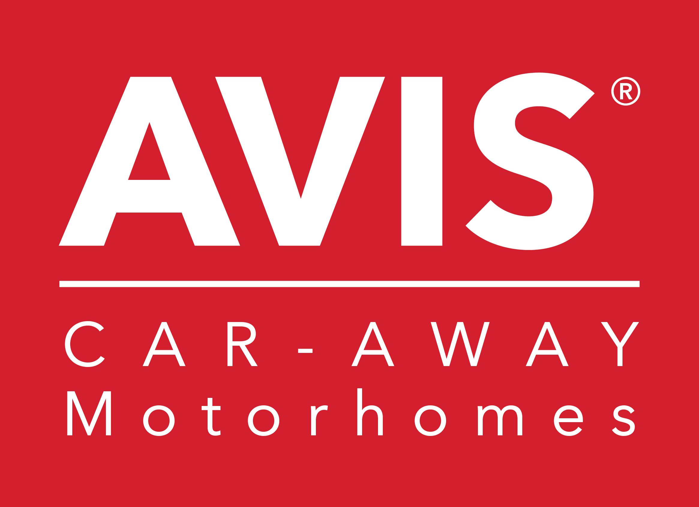 Avis Car-Away Logo, Avis Logo, junge Camper und Wohnmobile, 